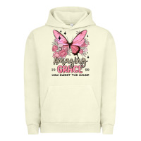 Pigment Pistachio amazing grace how sweet the sound butterfly Urban Hoodie - MaliasSmallBusiness