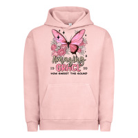 Pigment Salmon amazing grace how sweet the sound butterfly Urban Hoodie - MaliasSmallBusiness