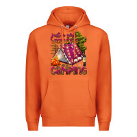 Carrot just a girl who loves camping Premium Hoodie - texasbilliewilder