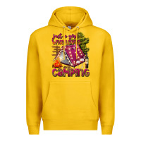 Lemon just a girl who loves camping Premium Hoodie - texasbilliewilder