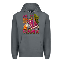 Rock just a girl who loves camping Premium Hoodie - texasbilliewilder
