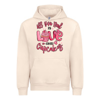 Sandshell all you need is love and cupcakes valentines day Urban Hoodie - MaliasSmallBusiness