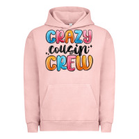 Pigment Salmon crazy cousin crew Urban Hoodie - MaliasSmallBusiness