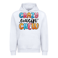 White crazy cousin crew Urban Hoodie - MaliasSmallBusiness