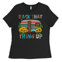 Black back that thing up Ladies Tee - Artiststas