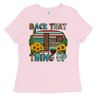 Bubblegum Pink back that thing up Ladies Tee - Artiststas