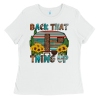 White back that thing up Ladies Tee - Artiststas