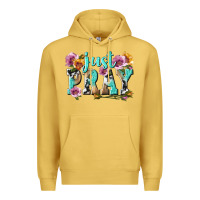 Antique Gold just pray Premium Hoodie - texasbilliewilder