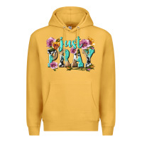 Mustard just pray Premium Hoodie - texasbilliewilder