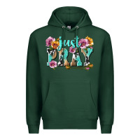 Sports Green just pray Premium Hoodie - texasbilliewilder