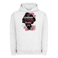 Pigment Lunar Rock i love the woman ive become Urban Hoodie - MaliasSmallBusiness