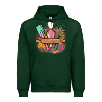 Forest Green customized kitchen elements Urban Hoodie - MaliasSmallBusiness