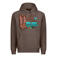 Coffee justas malltown girlie Premium Hoodie - texasbilliewilder