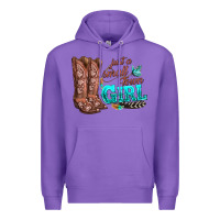 Purple justas malltown girlie Premium Hoodie - texasbilliewilder