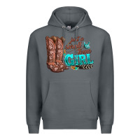 Rock justas malltown girlie Premium Hoodie - texasbilliewilder