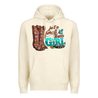 Sandshell justas malltown girlie Premium Hoodie - texasbilliewilder