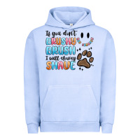 Pigment Grape Ice if you dont brushy brush i will shavey shave Urban Hoodie - MaliasSmallBusiness