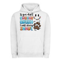 Pigment Lunar Rock if you dont brushy brush i will shavey shave Urban Hoodie - MaliasSmallBusiness