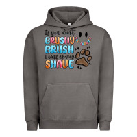Pigment Tornado if you dont brushy brush i will shavey shave Urban Hoodie - MaliasSmallBusiness