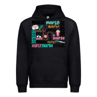 Black nurse Urban Hoodie - MaliasSmallBusiness