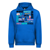 Cobalt nurse Urban Hoodie - MaliasSmallBusiness