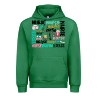 Emerald nurse Urban Hoodie - MaliasSmallBusiness