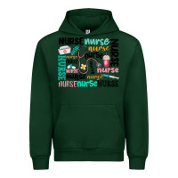 Foreset Green nurse Urban Hoodie - MaliasSmallBusiness