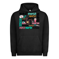 Pigment Black nurse Urban Hoodie - MaliasSmallBusiness