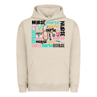 Pigment French Oak nurse Urban Hoodie - MaliasSmallBusiness