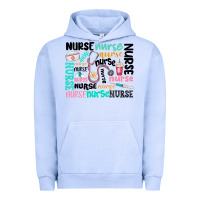 Pigment Grape Ice nurse Urban Hoodie - MaliasSmallBusiness