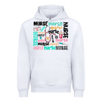 White nurse Urban Hoodie - MaliasSmallBusiness