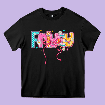 Friyay Heavy Core Tee Designed By Cowhidedigitalart