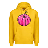 Lemon Breast Cancer Awareness Pink Pumpkin Premium Hoodie - RanaPortraitStore