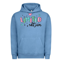 Pigment Pebble Blue limited edition Urban Hoodie - MaliasSmallBusiness