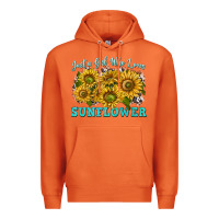Carrot just a girl who loves sunflower Premium Hoodie - texasbilliewilder