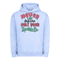 Pigment Grape Ice never let anyone dull your sparkle Urban Hoodie - MaliasSmallBusiness