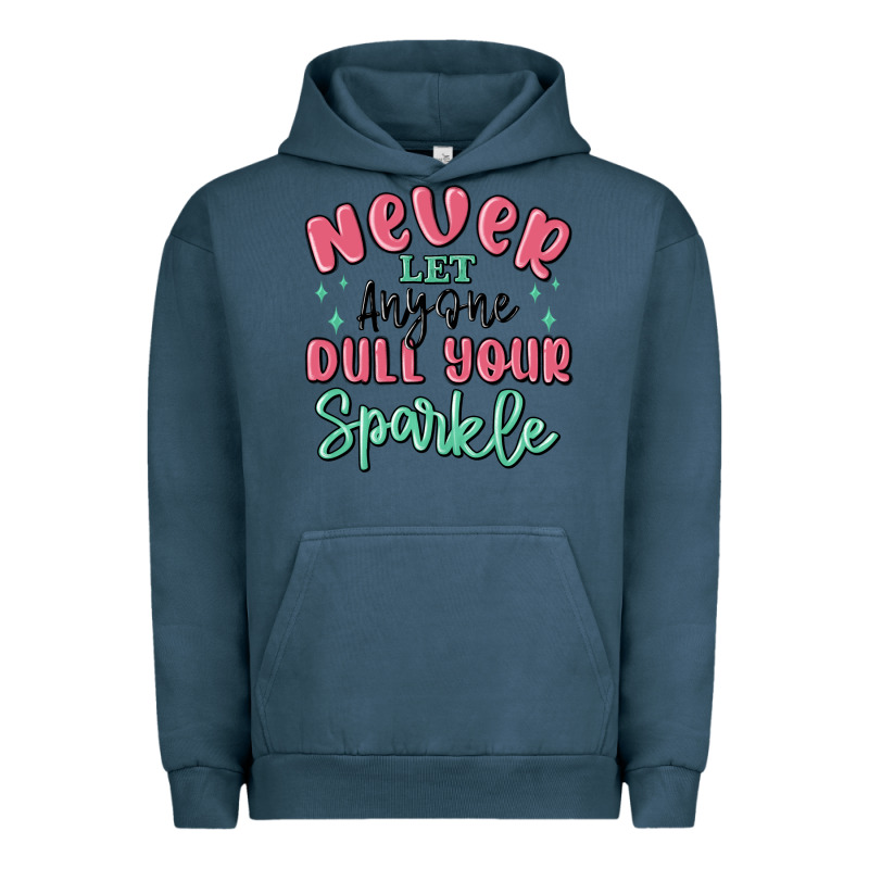 Never Let Anyone Dull Your Sparkle Urban Hoodie by MaliasSmallBusiness | Teevron