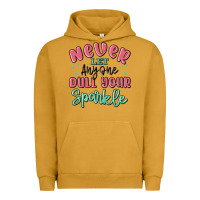 Pigment Peanut Butter never let anyone dull your sparkle Urban Hoodie - MaliasSmallBusiness