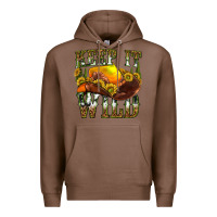 Chestnut keep it wild western Premium Hoodie - texasbilliewilder