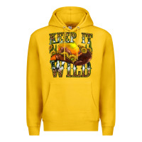 Lemon keep it wild western Premium Hoodie - texasbilliewilder