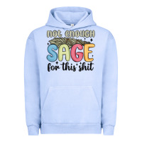 Pigment Grape Ice not enough sage for this shit Urban Hoodie - MaliasSmallBusiness
