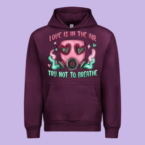 Love Is In The Air Urban Hoodie Designed By Maliassmallbusiness