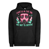 Pigment Black love is in the air Urban Hoodie - MaliasSmallBusiness