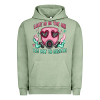 Pigment Oil Green love is in the air Urban Hoodie - MaliasSmallBusiness