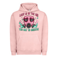 Pigment Salmon love is in the air Urban Hoodie - MaliasSmallBusiness