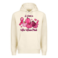 Tofu In October We Wear Pink Pumpkins Premium Hoodie - RanaPortraitStore