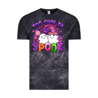 Cloud Black too cute spook Vintage Tee - Artiststas