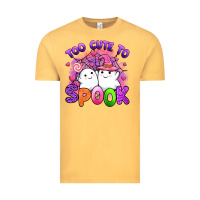 Vintage Mustard too cute spook Vintage Tee - Artiststas