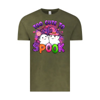 Vintage Olive too cute spook Vintage Tee - Artiststas