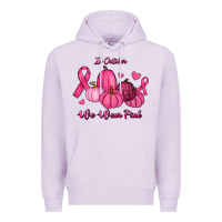 Lilac In October We Wear Pink Pumpkins Premium Hoodie - RanaPortraitStore